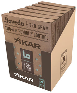 Boveda Humidity Pack - 75% / 320g - 6 Count Retail Pack - Shades of Havana