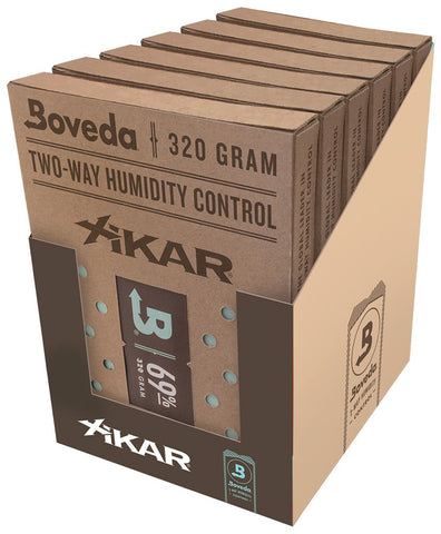 Image of Boveda Humidity Pack - 75% / 320g - 6 Count Retail Pack - Shades of Havana