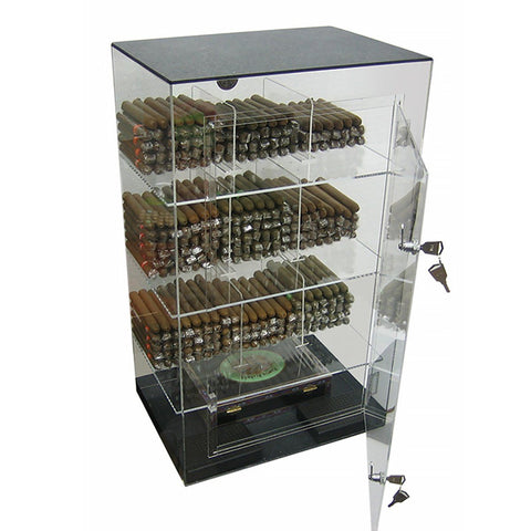 Roosevelt Acrylic Humidor Cabinet | 250 Cigar Commercial Display