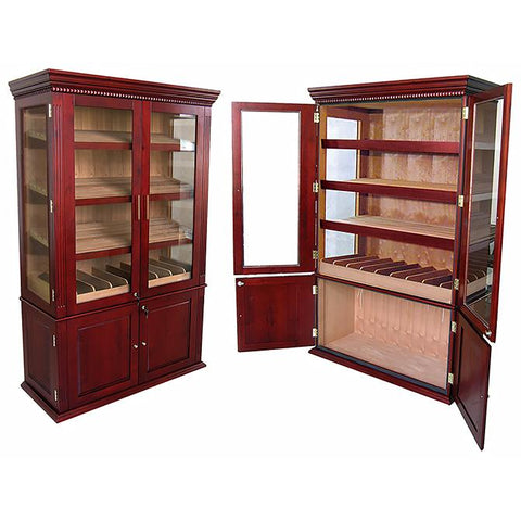 Image of Saint Regis 4000 Cigar Humidor Cabinet | Commercial Display Unit - Shades of Havana