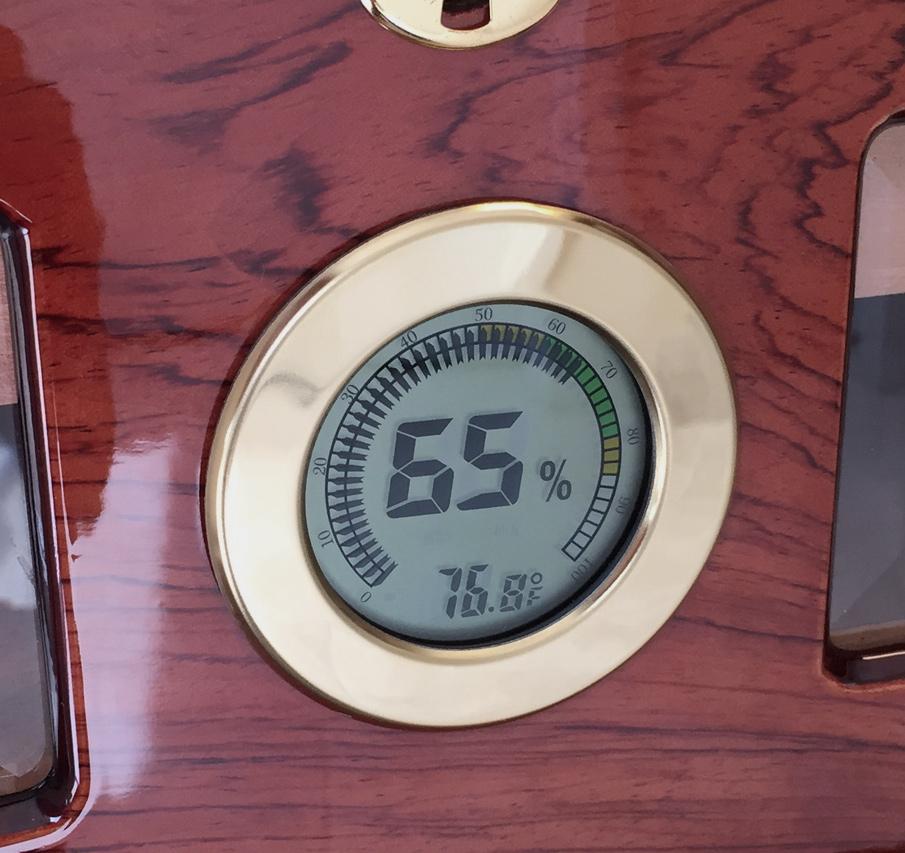 Valencia Digital Electronic Humidor 120 Cigar Count - Shades of Havana