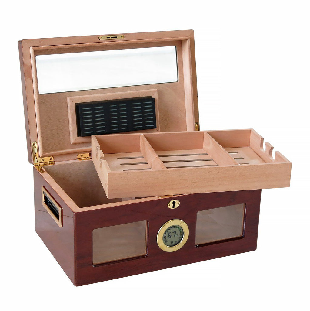 Valencia Digital Electronic Humidor 120 Cigar Count - Shades of Havana