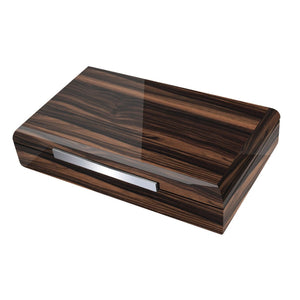 Vanderbilt Electronic Humidor - Ebony Wood Finish 120 Cigar Capacity - Shades of Havana