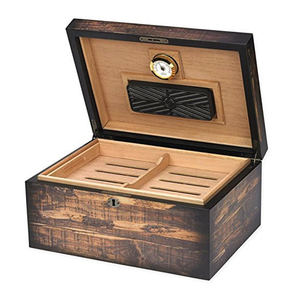 Adirondack 100 buy Count Humidor Reclaimed Wood Look