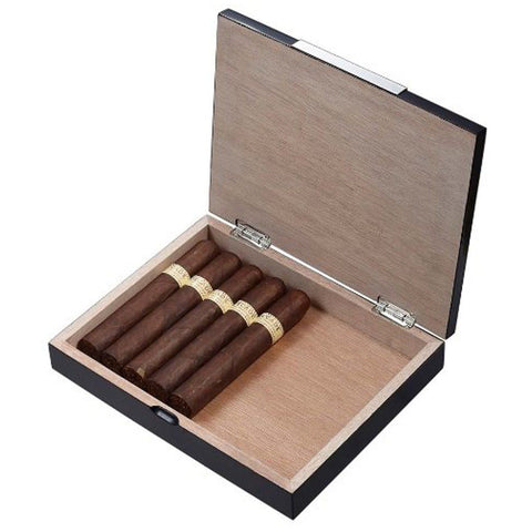 Barclay Travel Humidor Matte Black 10 Cigar Count