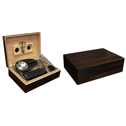 Davenport Humidor Kit 40 Cigar Count | With Matching Accessories