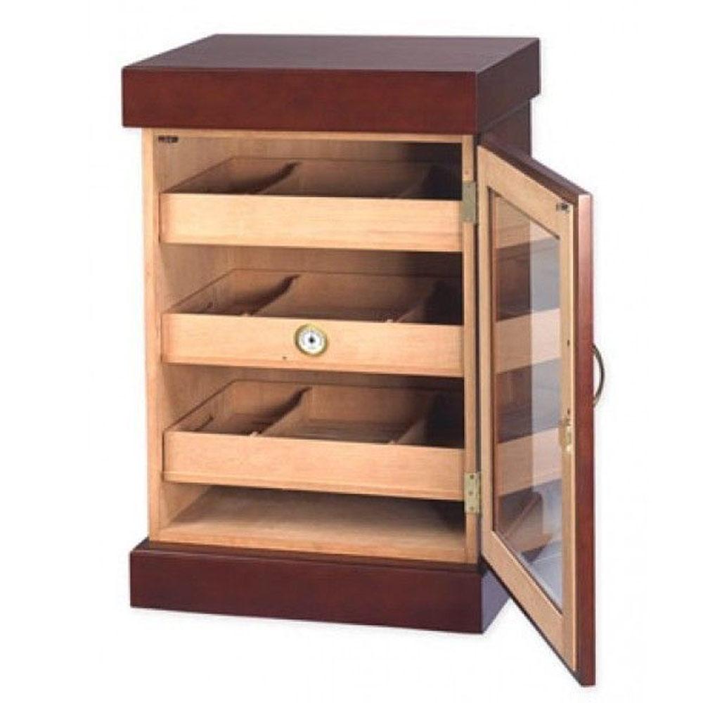 Bravos Humidor Cabinet Mini Cigar Tower 1000 Cigar Count - Shades of Havana