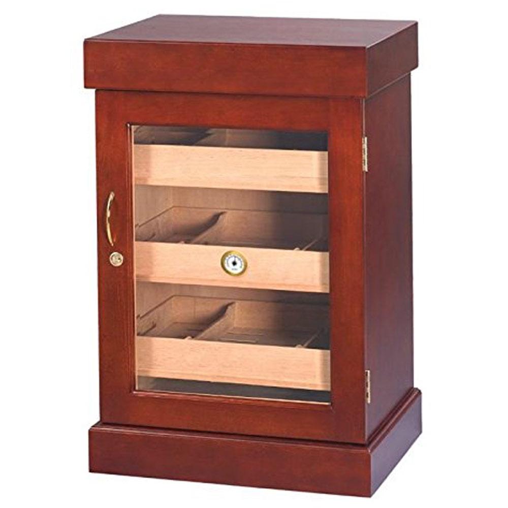 Bravos Humidor Cabinet Mini Cigar Tower 1000 Cigar Count - Shades of Havana