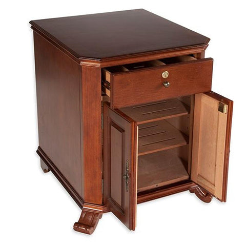 Montegue End Table Humidor 1000 Cigar Count