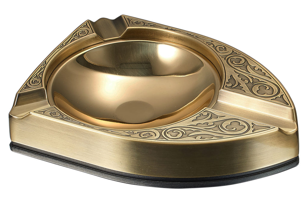Albion 3 Cigar Solid Metal Ashtray