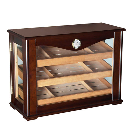 Marciano Humidor Cabinet 250 Cigar Count | Commercial Glass Display - Shades of Havana