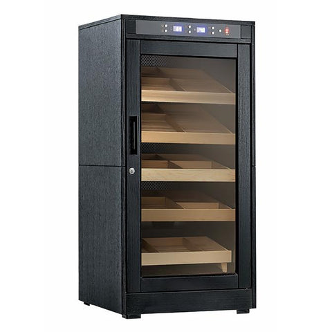 Image of Redford Lite 1250 Cigar Count Electronic Humidor Cabinet | Electric Humidifier - Shades of Havana