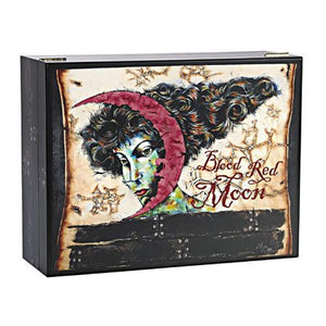 Blood Red Moon Humidor 100 Cigar Count with Brand Art - Shades of Havana