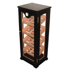 Deluxe Vertical Commercial Humidor Display | 100 Cigar Count - Shades of Havana