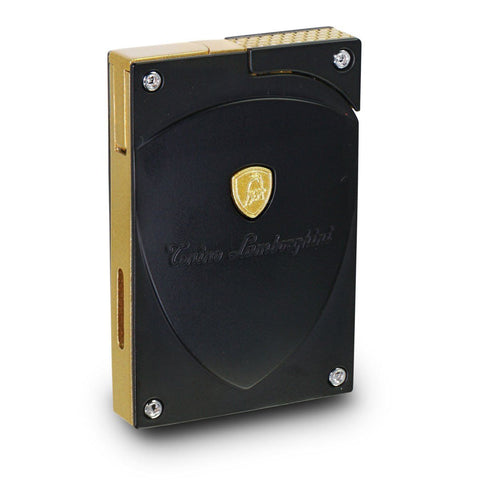 Image of Lynx - Black With Accent Torch Flame Lighter - Tonino Lamborghini - Shades of Havana
