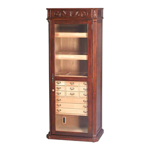 Olde English Antique Cabinet Humidor 3500 Cigar Count - Shades of Havana