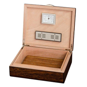 Study 25 Cigar Count Humidor | Ironwood Finish - Shades of Havana