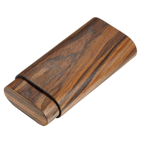 Timber Cherry Wood 3 Cigar Case