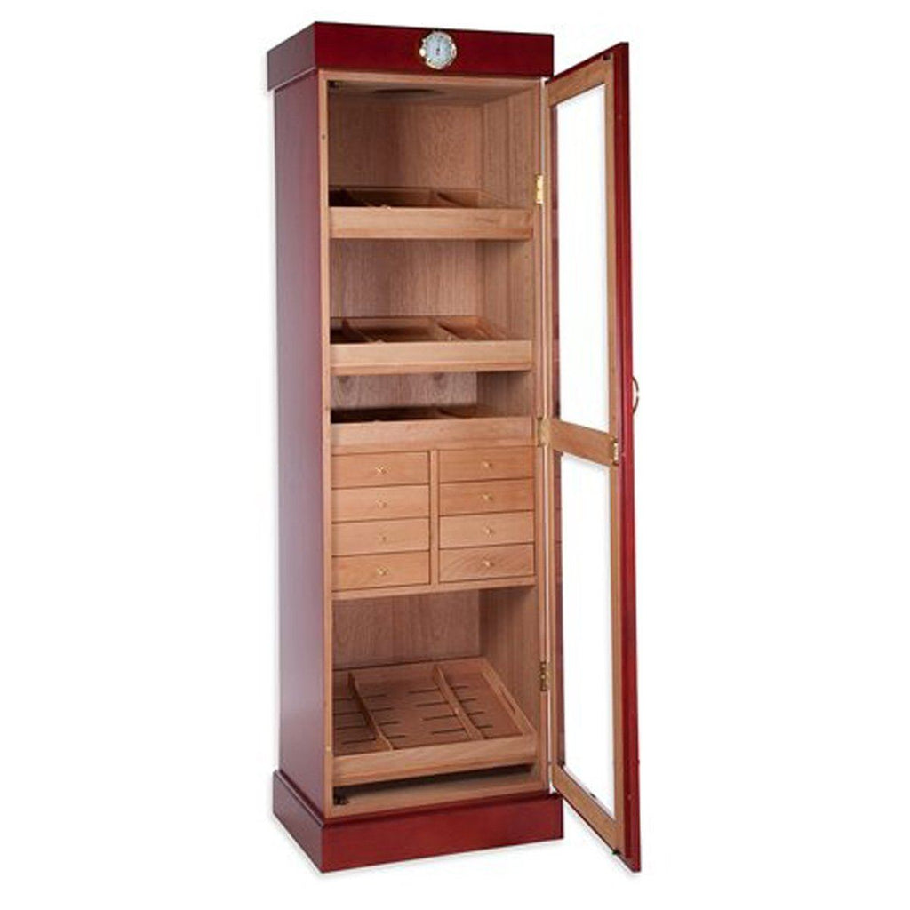 Tower of Power Humidor Cabinet 2000 Cigar Count - Shades of Havana