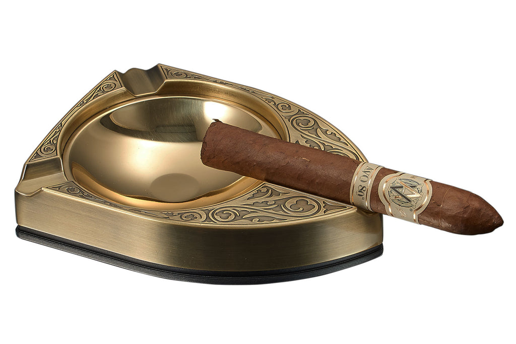 Albion 3 Cigar Solid Metal Ashtray