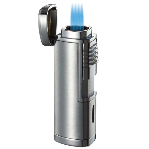 Image of Visol Pyrgos Quad Flame Torch Lighter - Shades of Havana