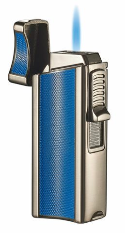 Ridge Single Flame Torch Lighter With Cigar Rest