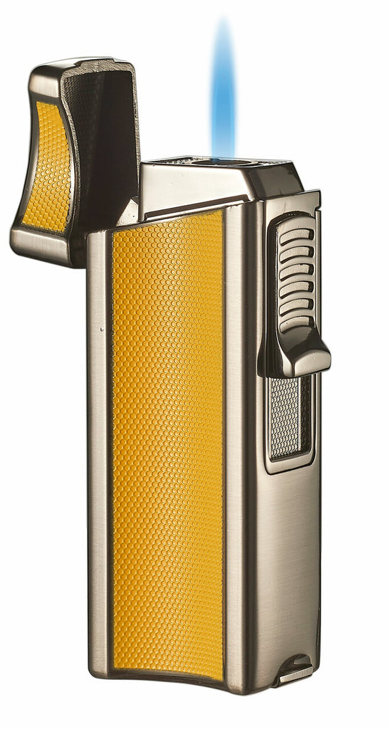 Ridge Single Flame Torch Lighter With Cigar Rest